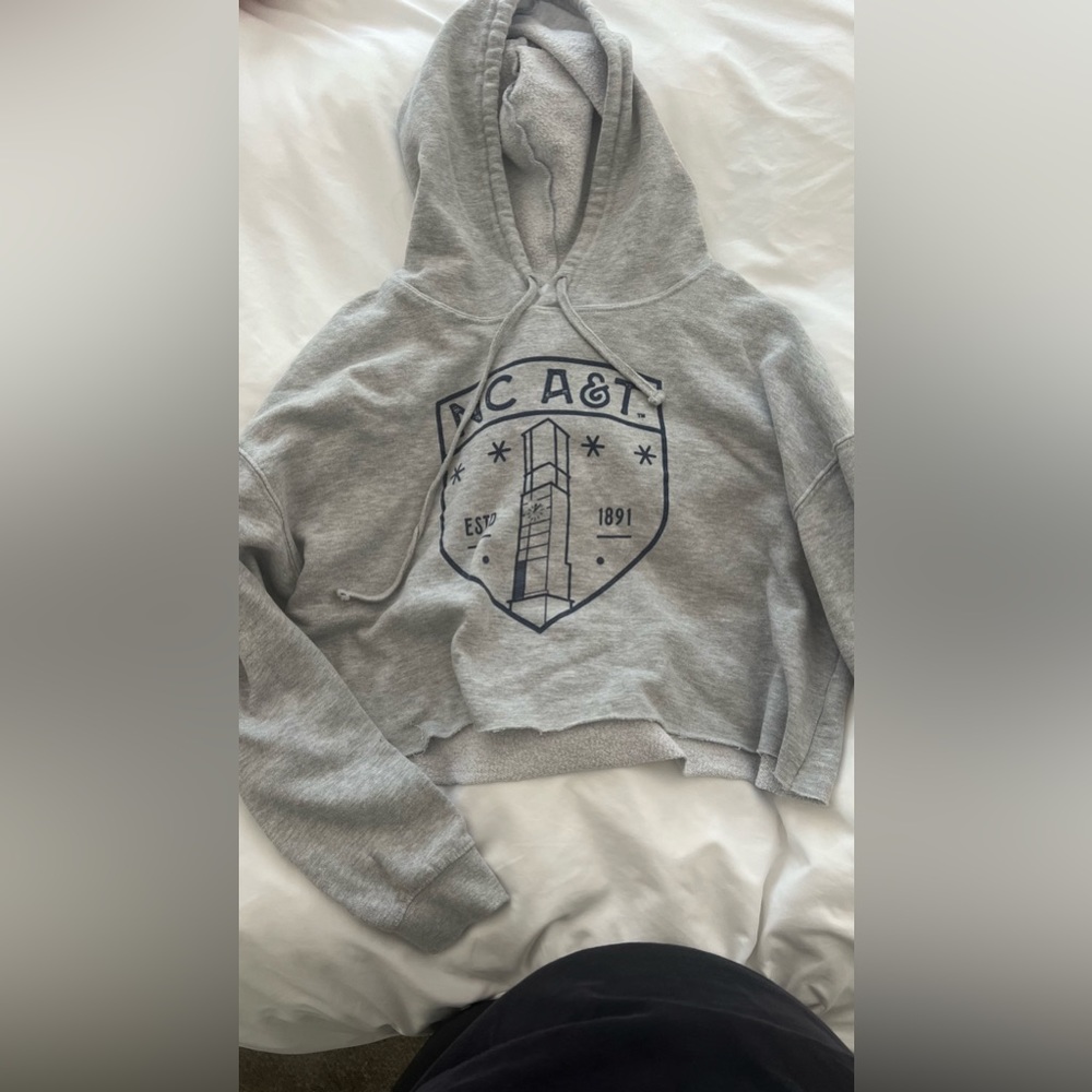 NC A&T Medium Crop Sweatshirt